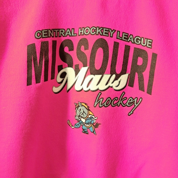 Warm Pink Missouri Mavs Hockey Sweatshirt - Picture 2 of 4
